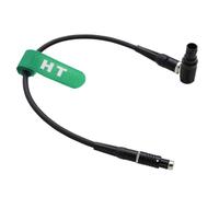 HangTon Power Run Stop Cable for Preston MDR3 MDR4 to ARRI Alexa 35, Mini, Mini LF, Sony Venice Camera, Black 10 Pin 90°Angle to Fischer RS 3 Pin, 15cm