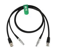 HangTon Power SDI 4K Video Cable for Camera to SmallHD 703 Bolt, Cine 5 7, 503U 703U, Transvideo Starlite Monitor, 2-pin, BNC, 60cm