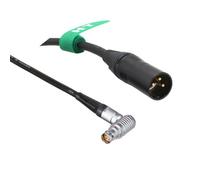 HangTon Power Supply for Atomos NEON 24 Monitor Recorder, AtomX Core XLR 3 pin to 6 pin Right Angle Female, 19V