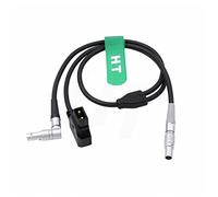 HangTon Run Stop Power Cable for ARRI Cforce RF Motor Cmotion cPRO Motor to RED Komodo V-RAPTOR EXT CAM 7 Pin to D-tap Right Angle 9 pin 24"