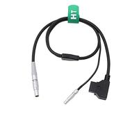 HangTon Run Stop Power Cable for RED DSMC2 Camera CTRL to ARRI Cforce RF Motor Cmotion cPRO Motor CAM 7 Pin to D-tap 00B 4 Pin 24"