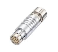 HangTon S 1031 Z012-130 12 Pin Female Cable Plug Audio Video 4.2A 250V Power Aviation Connector Type Z Compatible for Fischer AWG22-28