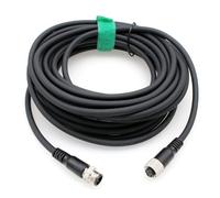 HangTon Sensor Reader Encoder Actuator M12 A Coded 4 pin Male Female Shield Cable for Industrial Automation, Device Network DeviceNet, CANopen, IO Link, Profibus 8m