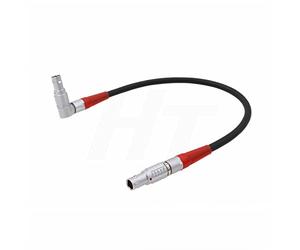 HangTon Serial Cable for Preston Light Ranger 2 to MDR3 MDR4 Motor Rotate Adjustable Right Angle 4 pin to 4 pin 60cm