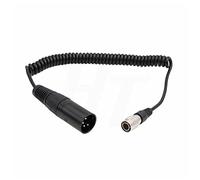 HangTon Sound Devices Zaxcom Zoom F8N Recorder Coiled Power Cable XLR 4 Pin to Hirose 4 Pin