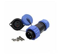 HangTon SP21 2 Pin Waterproof Aviation Circular Connector 30A 12/24V Power AC DC Outdoor Solar Portable Power Station Automotive Application