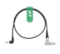 HangTon Tentacle Sync Timecode Input Cable for RED KOMODO 6K V-RAPTOR 8K Camera 3.5mm TRS to Right Angle 9 Pin