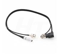 HangTon Teradek Bolt Bond Zacuto Gratical Eye Power SDI Video Cable D-tap 0B 2 Pin BNC 80cm