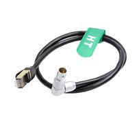 HangTon Teradek COLR Ethernet to Alexa SXT Mini Camera Cable RJ45 Cat7 to 10 Pin Right Angle for ARRI 60cm