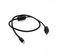 HangTon Tilta Nucleus-Nano Motor Power Cable Micro USB 50cm for DJI Ronin-S 12V Port 4-pin