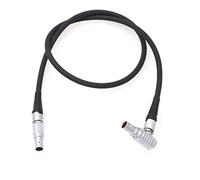 HangTon Timecode Cable for RED KOMODO 6K V-RAPTOR 8K Camera 5 Pin to EXT 9 Pin Right Angle 3'