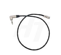 HangTon Timecode Cable for UltraSync ONE DIN1.0/2.3 to 90º 3.5mm Mini Jack for DSLR 45cm (S)