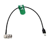 HangTon Timecode for Sony FX3 FX30 A1 A7M3 A7M4 A7S2 A7S3 A7S III A7 IV Camera and Sound Devices Zoom F8 Zaxcom Audio Recorder, Right Angle BNC to Multi Micro USB 50cm