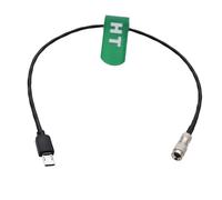 HangTon Timecode for UltraSync ONE to Sony FX3 FX30 A1 A7S3 A7SIII Camera, DIN 1.0/2.3 to Multi Micro USB 30cm