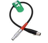 HangTon TVLogic Monitor Power Cable for ARRI Master Grip TRINITY 2 Hi-5 WCU-4 AMC-1 Cforce RF Cmotion cPro Motor LBUS Port, 4 Pin to Mini XLR 30cm