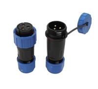 HangTon TY20 3 Pin 25A 380V Screw Connector, Waterproof, Female Male, Wire Plug Socket Quick-Disconnect for Truck Camp Van Power Outdoor Device