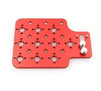 HangTon Universal Cheese Plate Camera Side Mounting 3/8" 1/4" Thread for Sony ARRI Alexa RED DSMC2 Komodo Teradek Vaxis Rig Wireless Receiver (Red)