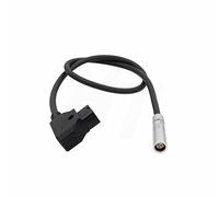 HangTon V Mount D-tap to Fischer 3 Pin Female RS Power Conversion Adapter Cable for Alexa Sony Camera 20''