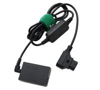 HangTon V-mount D-TAP to LP-E12 Dummy Battery for Canon EOS M M2 M10 M50 M100 M200 SX70HS Rebel SL1 Camera