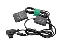 HangTon V-Mount D-TAP to LP-E17 Dummy Battery for Canon EOS R8 R10 RP T6s T6i T7i X8i SL2 800D 9000D Camera, 8V DR-E18