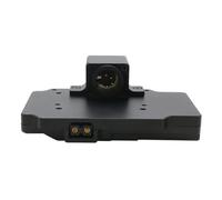 HangTon XLR 4-Pin Male to V-Mount Plate V-Lock Power for Steadicam Stabilizer Sled to ARRI Alexa Mini LF RED Komodo V-Raptor Sony Camera, D-tap, 12V 24V