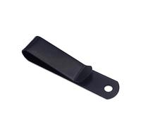 hanhanlop 10 Pcs Belt Clip for Leather Craft Spring Holster Hook Buckles Metal 2"(52mm) X 0.43"(11mm) Black