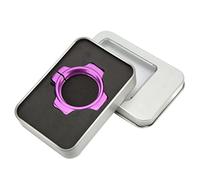 HANHEFLY Bicycle Crank Alloy Bottom Bracket Adjuster Sturdy Easy Install for XX1 X01 Eagle DUB Kit (Purple)