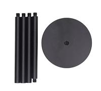 HANHEFLY Camping Lantern Stand Foldable 4 Sections Camping Lamp Pole Aluminum Alloy Light Bracket Outdoor Picnic