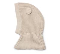 Hanibal Organic Cotton Knitted Balaclava Ecru 6/9 months