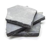 Hanicks Aquarium Stones Fish Tank Rocks Natural Decoration for Aquascaping (Slate, 25KG)