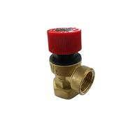 Hanicks Cylinder 6 BAR Brass PRV Pressure Relief Valve with Loose Nut Connection (3/4" to 1/2") 311501 Replacement for Caleffi 311501, A311501CST, F0000992, SV620, SU005
