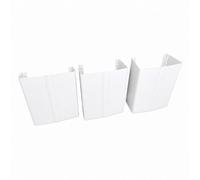 Hanicks Han-Bb2 White Boiler Box Pipework Cover H500mm X W400mm X D150mm (Alternative Replacement For Talon Cub2/500)