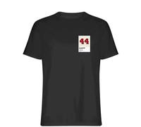 Hank Aaron 44 Jersey Frame Men's T-Shirt - Black / M