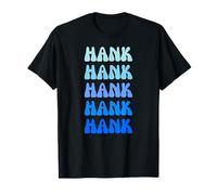 Hank Name Minimalist Design T-Shirt