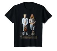 Hank Wangford Noel Dashwood Duo Portrait by Everard Smith T-Shirt, Youth, Black, X-Small