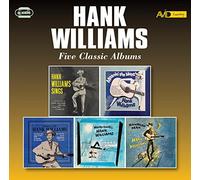 Hank Williams - Five Classic Albums (Hank Williams Sings / Moanin' The Blues / Memorial Album / Honky Tonkin' / Ramblin' Man)