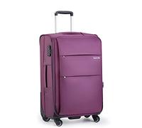 Hanke 16/20/24/28 Inch Expandable Carry On Luggage Sets 22x14x9 Airline Approved Softside Suitcases with Wheels Lightweight Travel Luggage Rolling Suitcase with Lock for Men and Women., Purple,