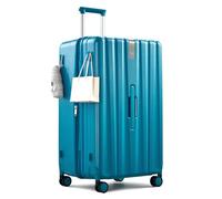 Hanke 24/29 Inch Plus Expandable Luggage Large Suitcases with Wheels,Checked Luggage Hard Shell Suitcases, PC Trunk Luggage Extra Large Suitcase with Lock for Women Men, Caribbean Blue, 24" Plus