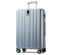 Hanke 29 Inch Suitcase Pc Hard Case Luggage Hand Luggage Case Suit Cases with Wheels Rolling Large Lightweight Suitcase TSA Luggage for Travel, Grey