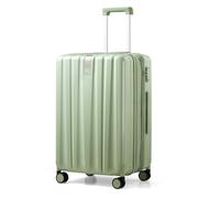 Hanke Expandble 24 Inch Suitcase Pc Hard Case Luggage Hand Luggage Case Suit Cases with Wheels Rolling Suitcase Medium Size TSA Luggage for Travel,Bamboo Green