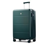 Hanke Luggage Hard Shell Suitcases with Spinner Wheel, TSA Approved Luggage 16in Underseat Carry On Luggage 20in 24in 26in 28in Large Hardside Luggage Travel PC Luggage Set, Blackish Green, Expandable