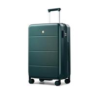 Hanke Luggage Hard Shell Suitcases with Spinner Wheel, TSA Approved Luggage 16in Underseat Carry On Luggage 20in 24in 26in 28in Large Hardside Luggage Travel PC Luggage Set, Blackish Green, Expandable