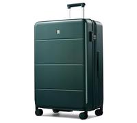 Hanke Luggage Hard Shell Suitcases with Spinner Wheel, TSA Approved Luggage 16in Underseat Carry On Luggage 20in 24in 26in 28in Large Hardside Luggage Travel PC Luggage Set, Blackish Green, Expandable