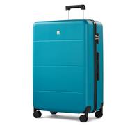 Hanke Luggage Hard Shell Suitcases with Spinner Wheel & TSA Lock, 16in Underseat Carry On Luggage 20in 24in 26in 28in Large Hardside Luggage Travel PC Luggage Set, Caribbean Blue, Checked-Large