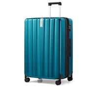 Hanke Underseat Carry On Luggage Suitcase with Wheels 14in 16in 20in 24in 29in Spinner TSA Luggage Lighweight PC Hardside Rolling Suitcases Travel Bag, Caribbean Blue, Checked-Large 29-Inch, Hanke