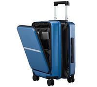 Hanke Upgrade Carry On Luggage with Front Laptop Pocket, 20'' PC Hard Case Suitcases with Spinner Wheels & TSA Lock, Rolling Luggage for Business Travel and Short Trip