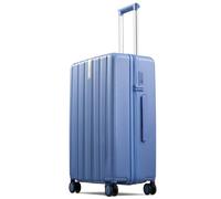 Hanke Upgraded Elite Luggage, PC Hard Shell Suitcases with Wheels, TSA Lock, Explosion-Proof Zipper Suitcase for Long Travel Men & Women, Deep Space Purple, 24 Inch, Hardside Luggage With Spinner