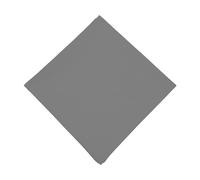 HankieWorld Extra Large Bandanas 27x27 inch Thick Solid Color Cotton Oversized Blank Head Bandannas for Men and Women, Dark Grey Single, 27 inch