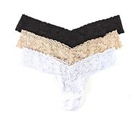 Hanky Panky Multi Pack - Signature Lace Low Rise Thong - 3 Pack-OS