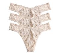 Hanky Panky Multi Pack - Signature Lace Original Rise Thong - 3 Pack-OS